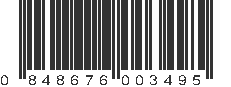 UPC 848676003495