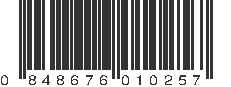 UPC 848676010257