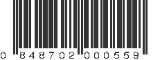 UPC 848702000559