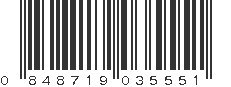 UPC 848719035551