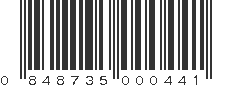 UPC 848735000441