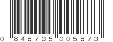 UPC 848735005873