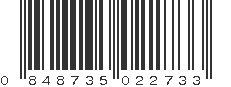 UPC 848735022733