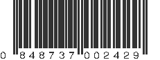 UPC 848737002429