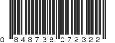 UPC 848738072322