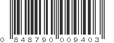 UPC 848790009403