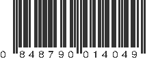 UPC 848790014049