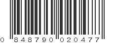 UPC 848790020477