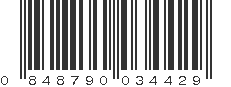 UPC 848790034429