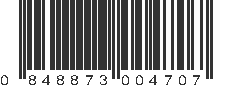 UPC 848873004707