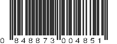 UPC 848873004851