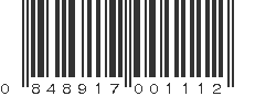 UPC 848917001112