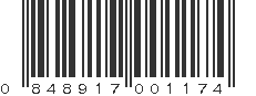 UPC 848917001174