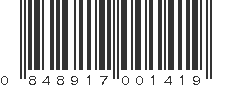 UPC 848917001419