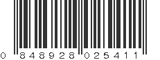 UPC 848928025411