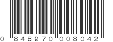 UPC 848970008042