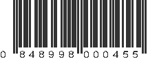 UPC 848998000455