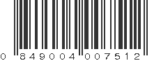 UPC 849004007512