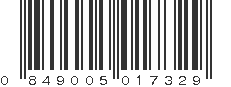 UPC 849005017329