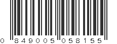 UPC 849005058155