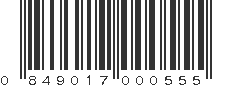 UPC 849017000555