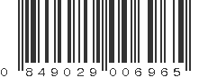 UPC 849029006965