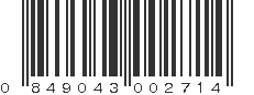 UPC 849043002714