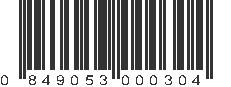 UPC 849053000304