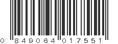 UPC 849064017551