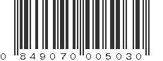 UPC 849070005030