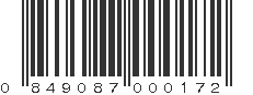 UPC 849087000172