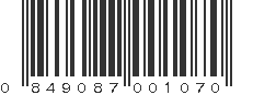 UPC 849087001070