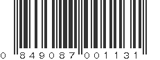 UPC 849087001131