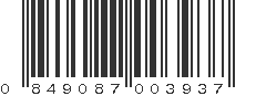 UPC 849087003937