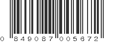 UPC 849087005672