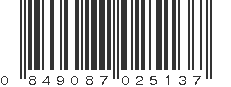 UPC 849087025137