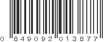 UPC 849092013877