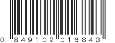 UPC 849102016843