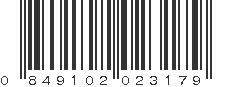 UPC 849102023179