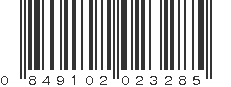 UPC 849102023285