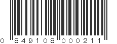 UPC 849108000211