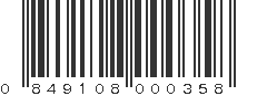 UPC 849108000358