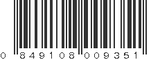 UPC 849108009351