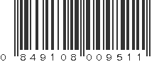 UPC 849108009511