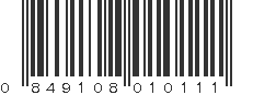 UPC 849108010111