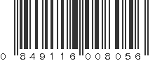 UPC 849116008056