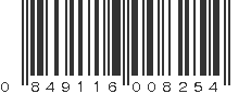 UPC 849116008254