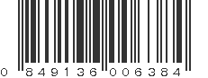 UPC 849136006384