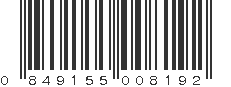 UPC 849155008192