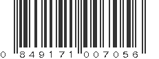 UPC 849171007056